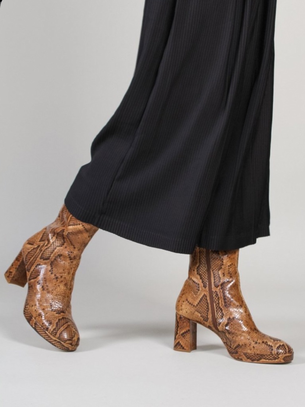 Miista Carlotta boot in snake print